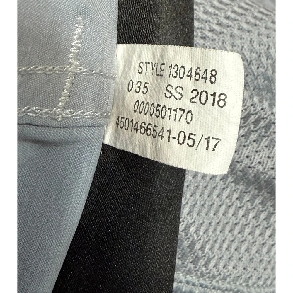 Under Armour HeatGear Mens Fish Hunter AOP Performance Shorts Blue Grey Size 38